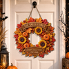 Custom Wood Sign - Personalized Halloween Decor Birthday Gifts For Mom, Dad, Brother, Sister - Warm Fall Sunshine Welcome