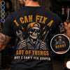 Custom Back Printed Shirt - Personalized Birthday Gifts For Husband, Son, Grandson, Brother, Grandpa, Dad, Yourself - Grease Gears Repeat