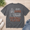 Custom America Football Comfort T-Shirt - Personalized Birthday Gifts For America Football Lovers, Sports Fans, Sports Lovers - Forever Cheering You On