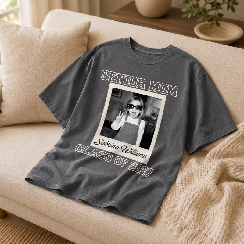 Custom Photo Comfort T-Shirt - Personalized Graduation Gifts For Him, Her - Making Big Moves Next