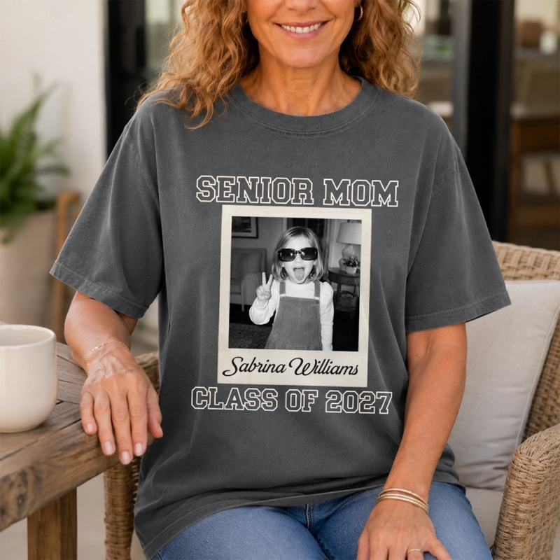Custom Photo Comfort T-Shirt - Personalized Graduation Gifts For Him, Her - Making Big Moves Next