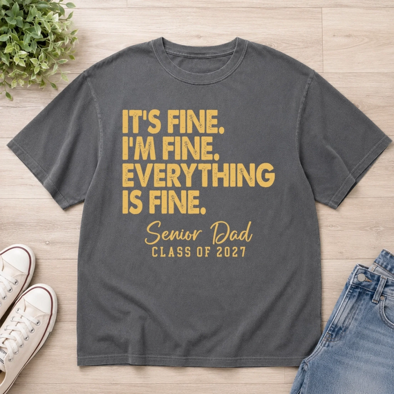 Custom Comfort T-Shirt - Personalized Graduation Gifts For Him, Her - Keeping It Together Barely Fine
