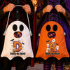 Custom Ghost Bag - Personalized Halloween  Birthday Gifts For Kids - Little Spook Big Smile