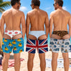 Custom Funny Men Swim Trunks - Personalized Birthday Gifts For Husband, Son, Grandson, Brother, Grandpa, Dad, Yourself - Gone Coastal
