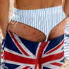 Custom Funny Men Swim Trunks - Personalized Birthday Gifts For Husband, Son, Grandson, Brother, Grandpa, Dad, Yourself - Gone Coastal