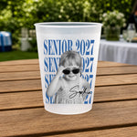 Custom Photo Graduation Cups - Personalized Graduation Gifts For Him, Her - Chasing Dreams, Catching Success
