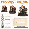 Custom 2-Layered Wooden Plaque - Personalized Halloween Decor, Anniversary Wedding Gifts For Husband And Wife, Him And Her - Darkly In Love With You
