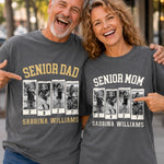 Custom Photo Comfort T-Shirt - Personalized Graduation Gifts For Him, Her - Surviving Senior Year One Day