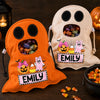 Custom Ghost Bag - Personalized Halloween  Birthday Gifts For Kids - Too Cute To Be Spooky