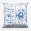 Custom Photo Pillow - Personalized Pet Memorial Sympathy Gifts For Dogs, Cats - Your Love Still Remains