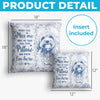 Custom Photo Pillow - Personalized Pet Memorial Sympathy Gifts For Dogs, Cats - Your Love Still Remains