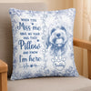 Custom Photo Pillow - Personalized Pet Memorial Sympathy Gifts For Dogs, Cats - Your Love Still Remains