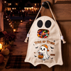 Custom Ghost Bag - Personalized Halloween  Birthday Gifts For Kids - Sweetest Little Ghost In Town