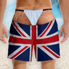 Custom Funny Men Swim Trunks - Personalized Birthday Gifts For Husband, Son, Grandson, Brother, Grandpa, Dad, Yourself - No Shirt No Worries