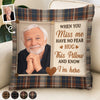 Custom Photo Pillow - Personalized Memorial Sympathy Gifts For Loss Of Mom, Dad - My Love Is Always Around