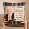 Custom Photo Pillow - Personalized Memorial Sympathy Gifts For Loss Of Mom, Dad - My Love Is Always Around