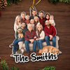 Custom Photo Acrylic Ornament - Personalized Christmas Birthday Gifts For Mom, Dad, Brother, Sister - Making Memories Together