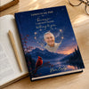 Custom Photo Hardcover Journal - Personalized  Memorial Sympathy Gifts For Loss Of Mom, Dad - Your Love Lives On In Me