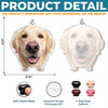 Custom Photo Squishy Nose Acrylic Keychain – Personalized Birthday Gifts For Dog Lovers, Dog Dad And Mom - Happy Rides With Your Pup