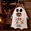 Custom Ghost Bag - Personalized Halloween  Birthday Gifts For Kids - Little Monster Candy Bag