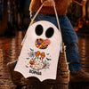 Custom Ghost Bag - Personalized Halloween  Birthday Gifts For Kids - Little Monster Candy Bag