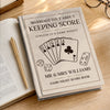 Custom Hardcover Journal - Personalized Anniversary Wedding Gifts For Husband And Wife, Him And Her - All Is Fair In Game Night