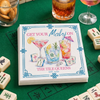 Custom Mahjong Cocktail Napkins - Personalized Birthday Gifts For Mahjong Players, Mom, Dad, Brother, Sister - Good Drinks And Lucky Tiles