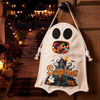 Custom Ghost Bag - Personalized Halloween  Birthday Gifts For Kids - Too Cute To Spook
