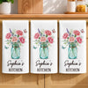Custom Kitchen Towel - Personalized Birthday Gifts For Wife, Daughter, Besties, Sisters, Granddaughter, Grandma, Mom, Yourself - Made With Love And Flavor