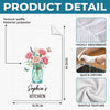 Custom Kitchen Towel - Personalized Birthday Gifts For Wife, Daughter, Besties, Sisters, Granddaughter, Grandma, Mom, Yourself - Made With Love And Flavor