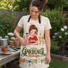 Custom Apron With Pocket - Personalized Birthday Garden Gifts For Gardeners - Gardener Of The Year