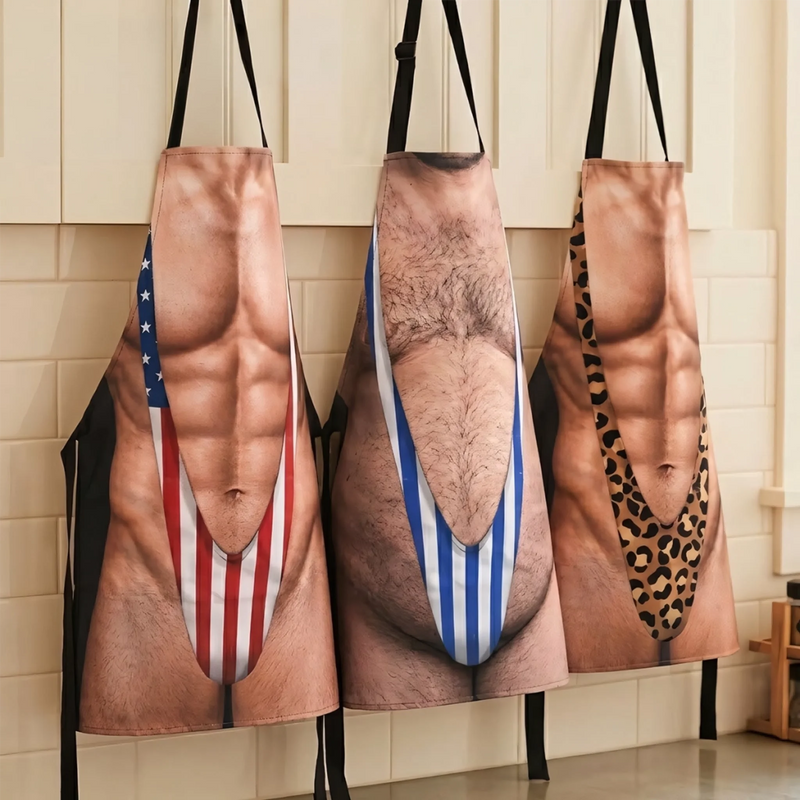 Custom Funny Patriotic Apron With Pocket - Personalized Birthday Gifts For Husband, Son, Grandson, Brother, Grandpa, Dad, Yourself - Grill Master At Work