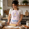 Custom Apron With Pocket - Personalized Birthday Gifts For Wife, Daughter, Besties, Sisters, Granddaughter, Grandma, Mom, Yourself - Happiest Kitchen Moments