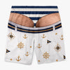 Custom Funny Men Swim Trunks - Personalized Summer Vacation And Travel Gifts For Husband, Son, Grandson, Brother, Grandpa, Dad, Yourself - Coastal Vibes