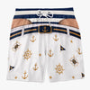 Custom Funny Men Swim Trunks - Personalized Summer Vacation And Travel Gifts For Husband, Son, Grandson, Brother, Grandpa, Dad, Yourself - Coastal Vibes