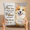 Custom Photo Pillow - Personalized Pet Memorial Sympathy Gifts For Dogs, Cats - Forever Live In Your Warm Hugs