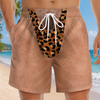 Custom Funny Men Swim Trunks - Personalized Birthday Gifts For Husband, Son, Grandson, Brother, Grandpa, Dad, Yourself - Living Life On The Edge