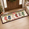 Custom Runner Rug - Personalized Christmas Birthday Gifts For Mom, Dad, Brother, Sister - Home For The Holidays