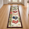 Custom Runner Rug - Personalized Christmas Birthday Gifts For Mom, Dad, Brother, Sister - Home For The Holidays