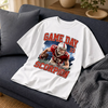 Custom Photo America Football Comfort T-Shirt - Personalized Birthday Gifts For Mom, Dad, America Football Lovers, Sports Fans, Sports Lovers - Game Day