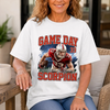 Custom Photo America Football Comfort T-Shirt - Personalized Birthday Gifts For Mom, Dad, America Football Lovers, Sports Fans, Sports Lovers - Game Day