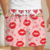 Custom Funny Casual Shorts - Personalized Birthday Gifts For Husband, Son, Grandson, Brother, Grandpa, Dad, Yourself - Free The Cheek For Love