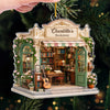 Custom Acrylic Ornament - Personalized Christmas Bookish Gifts For Book Lovers, Bookworms, Readers - One More Chapter