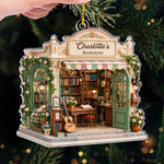 Custom Acrylic Ornament - Personalized Christmas Bookish Gifts For Book Lovers, Bookworms, Readers - One More Chapter