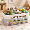 Custom Kids Storage Basket - Personalized Back To School Gifts For Kids - Where Fun Playtime Never Ends