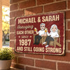 Custom Home Decor Metal Sign - Personalized Anniversary Wedding Gifts For Husband And Wife, Him And Her - Annoying You Is My Specialty