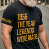 Custom T-Shirt - Personalized Birthday Gifts For Husband, Son, Grandson, Brother, Grandpa, Dad, Yourself - Still Too Young To Know Better