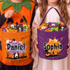 Custom Candy Basket - Personalized Halloween  Birthday Gifts For Kids - Sweet Treats For A Spooky Night