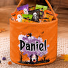Custom Candy Basket - Personalized Halloween  Birthday Gifts For Kids - Sweet Treats For A Spooky Night