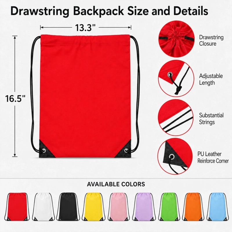 Custom Drawstring Bag - Personalized Birthday Gifts For Kids - Little One Full Of Love